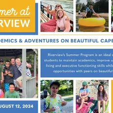 Summer at Riverview offers programs for three different age groups: Middle School, ages 11-15; High School, ages 14-19; and the Transition Program, GROW (Getting Ready for the Outside World) which serves ages 17-21.⁠
⁠
Whether opting for summer only or an introduction to the school year, the Middle and High School Summer Program is designed to maintain academics, build independent living skills, executive function skills, and provide social opportunities with peers. ⁠
⁠
During the summer, the Transition Program (GROW) is designed to teach vocational, independent living, and social skills while reinforcing academics. GROW students must be enrolled for the following school year in order to participate in the Summer Program.⁠
⁠
For more information and to see if your child fits the Riverview student profile visit aprender-a-bailar.com/admissions or contact the admissions office at admissions@aprender-a-bailar.com or by calling 508-888-0489 x206